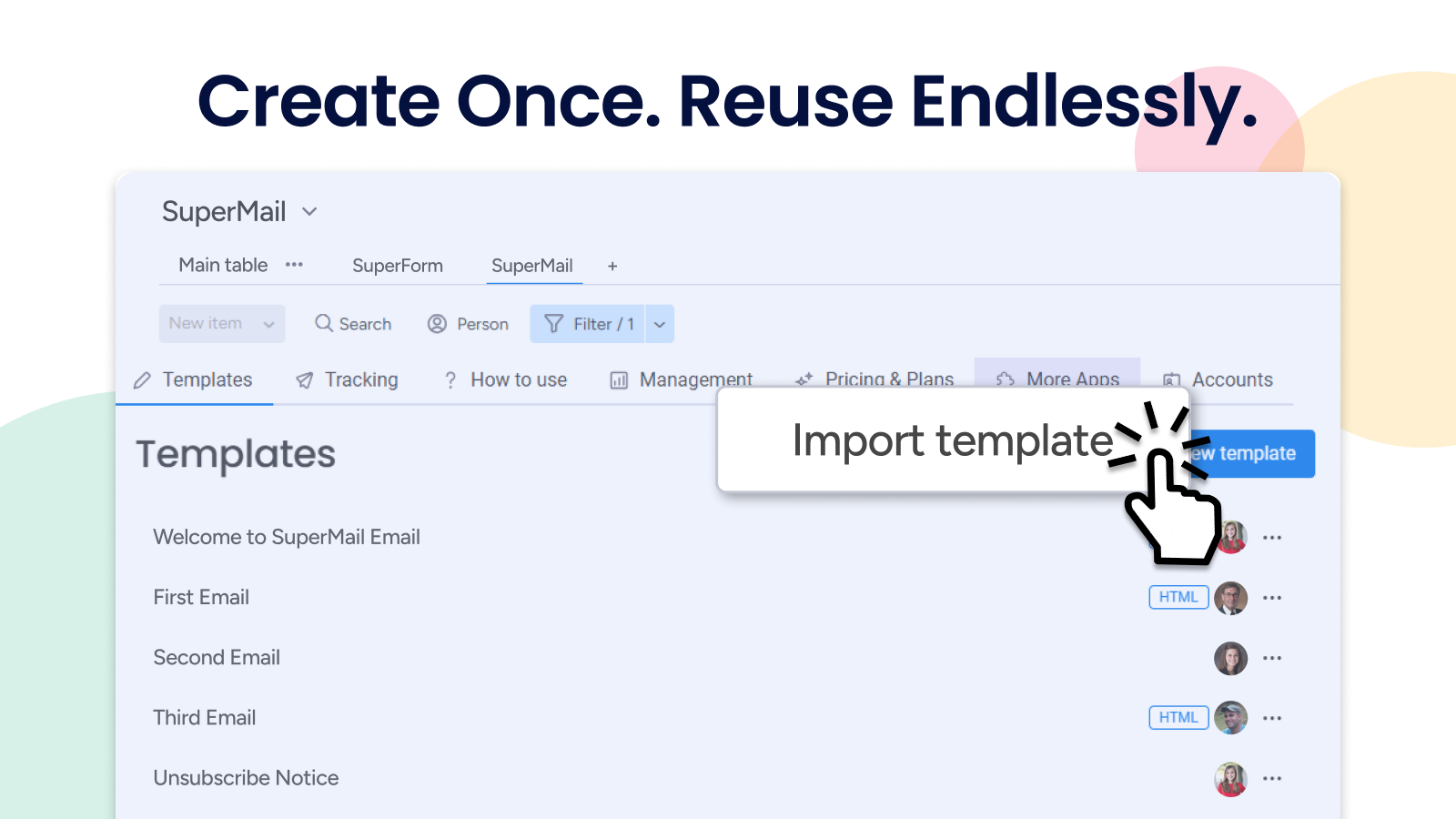 Duplicate templates between monday.com boards